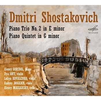Image of Alexey Goribol - Dmitri Shostakovich: Piano Trio No. 2 in E Minor/... CD