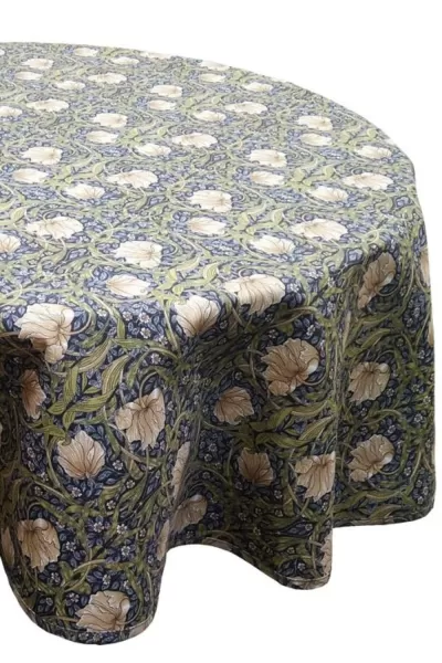 Image of William Morris Pimpernel Fabric 132x178cm Tablecloth