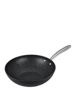 Image of Prestige Scratch Guard Aluminium Non-Stick Induction Wok - 29 Cm