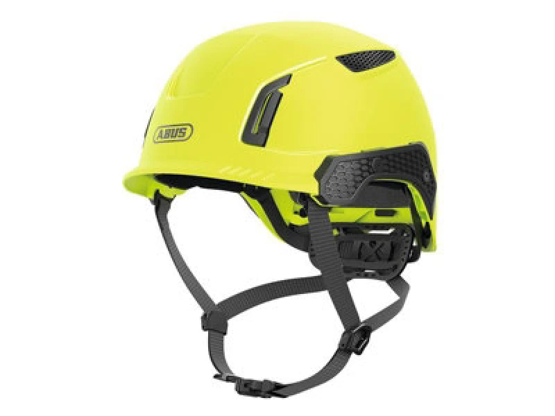 Image of Abus SPECTOR-E Non-vented Safety Helmet Yellow 94802