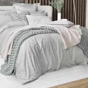 Image of Nalu Nicole Scherzinger Luana Single Duvet Cover, Silver