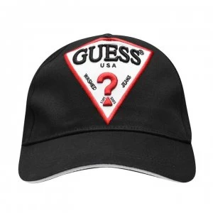 Image of Guess Logo Cap - Jet Black A996