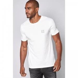 Image of Hugo Boss Tales Chest Logo T-Shirt White Size 2XL Men