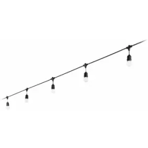 Image of FIESTA Black pendant light 5 bulbs