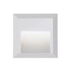 Image of Larissa Lighting - Larissa Kastoria White LED Wall Light 2W Dark Light IP65 230V IP65