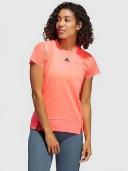 Image of Adidas Heat Ready Training T-Shirt - Pink