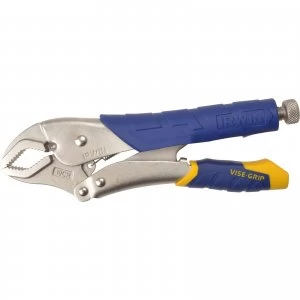 Image of Irwin Vise Grip Curved Jaw Fast Release Locking Pliers 250mm
