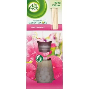 Image of Air Wick Pink Sweet Pea Reed Diffuser