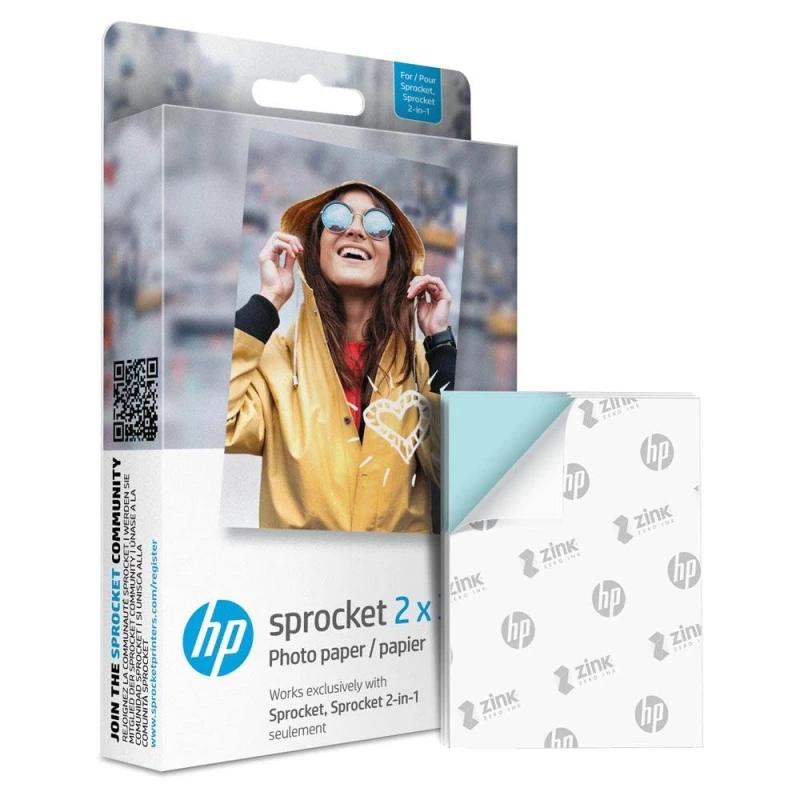 Image of HP HPIZ2X350 Zink photo paper HPIZ2X350