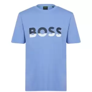 Image of Boss Tee 1 T Shirt - Blue