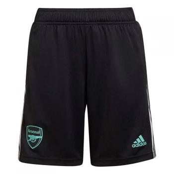 Image of adidas Arsenal Training Shorts 2021 2022 Junior - Black/Green
