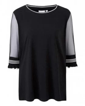 Image of Junarose Sheer Sports Jumper