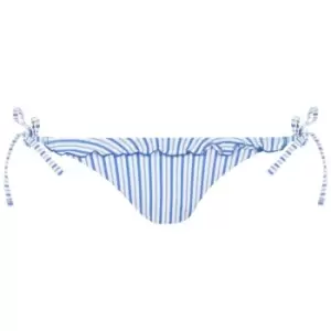 Image of Tommy Bodywear Seersucker Bikini Briefs - Blue