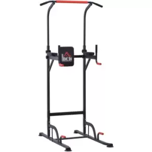 Image of HOMCOM Power Tower Station Pull Up Bar for Home Gym Workout Equipment