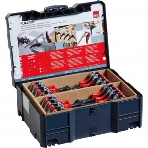 Image of Bessey KLI-S Kliklamp Lever Clamp Set in Systainer Carry Case