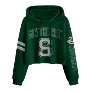 Image of Harry Potter - College Style Slytherin (SuperHeroes Inc. Cropped Pullover) Medium