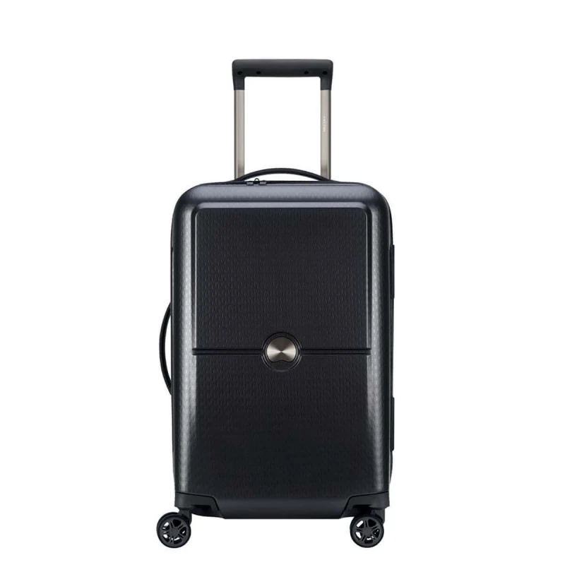 Image of Delsey 55cm Cabin Spinner - Turenne 55cm Cabin Spinner - Turenne - 55(h) x 35(w) x 25(d) cm - Black - 1621801 Black