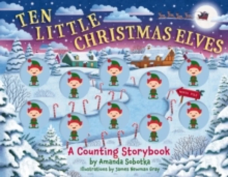 Image of Ten Little Christmas Elves : A Counting Storybook Board book