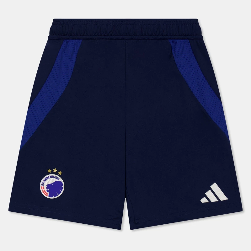 Image of adidas F.C. Copenhagen Away Shorts 2024 2025 Juniors Blue male 11-12 Years
