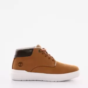 Image of Timberland Seneca Bay Chukka Boot For Junior In Brown Light Brown Kids, Size 3.5