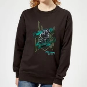 Image of Spider-Man Far From Home Stealth Suit Womens Sweatshirt - Black - 5XL