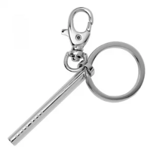 Image of Hugo Boss Stainless Steel Key Ring Essential Chrome