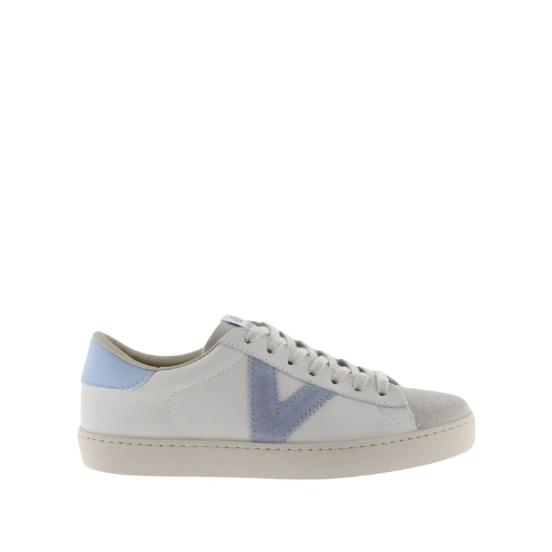 Image of Victoria Womens fur and suede Trainers Victoria Berlin Bleu Female 39