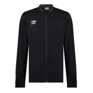 Image of Umbro Club Knit Jacket Mens - Black