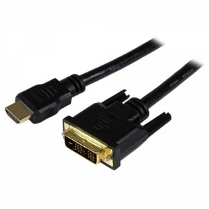 Image of StarTech 1.5m HDMI to DVI D Cable MM