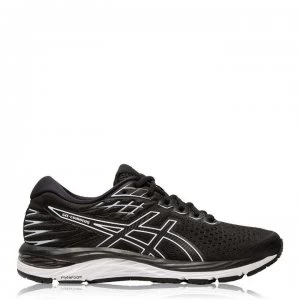 Image of Asics Gel Cumulus 21 Ladies Running Shoes - Black/White