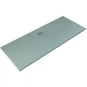 Image of Bathstore RAK Slate Shower Tray Grey 1700x700mm