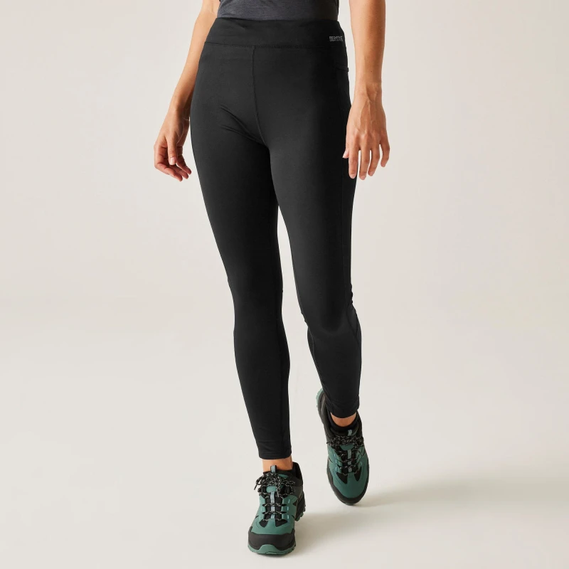Image of Regatta Holleen Winter Legging II Black female 8 R