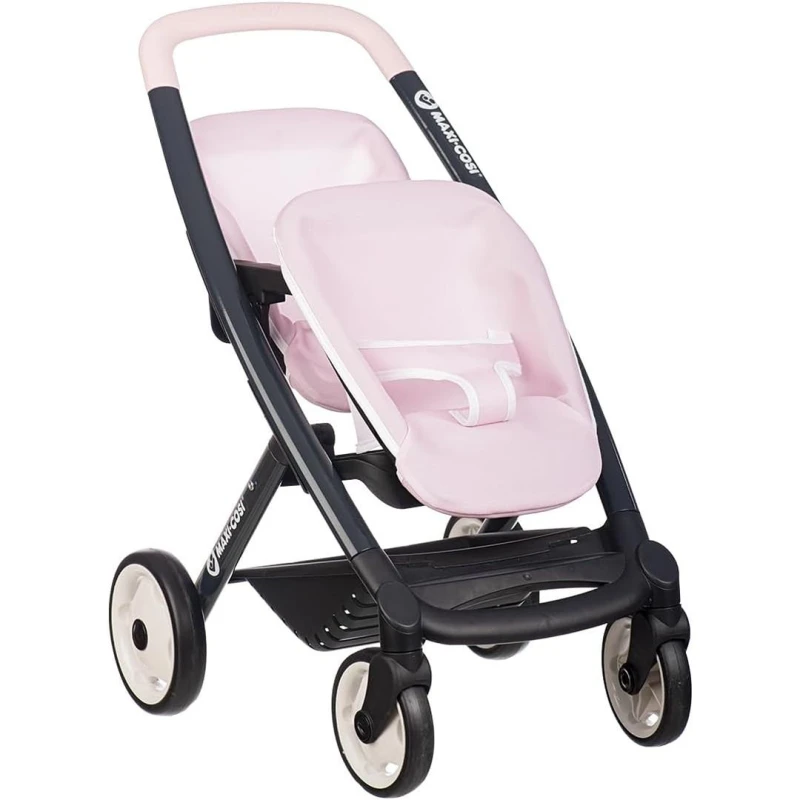 Image of Maxi-Cosi Maxi-Cosi Twin Doll Pushchair Blush Pink - Maxi-Cosi Female TR35201