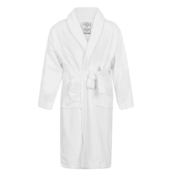 Image of Hotel Collection Velvet Touch Bathrobe - White