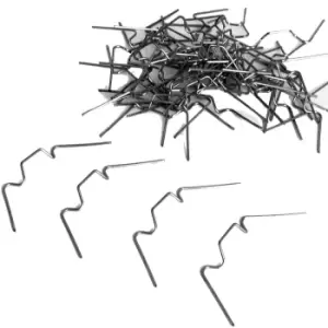 Image of Greenhouse Glazing Clips 100Pcs Set Stainless Metal