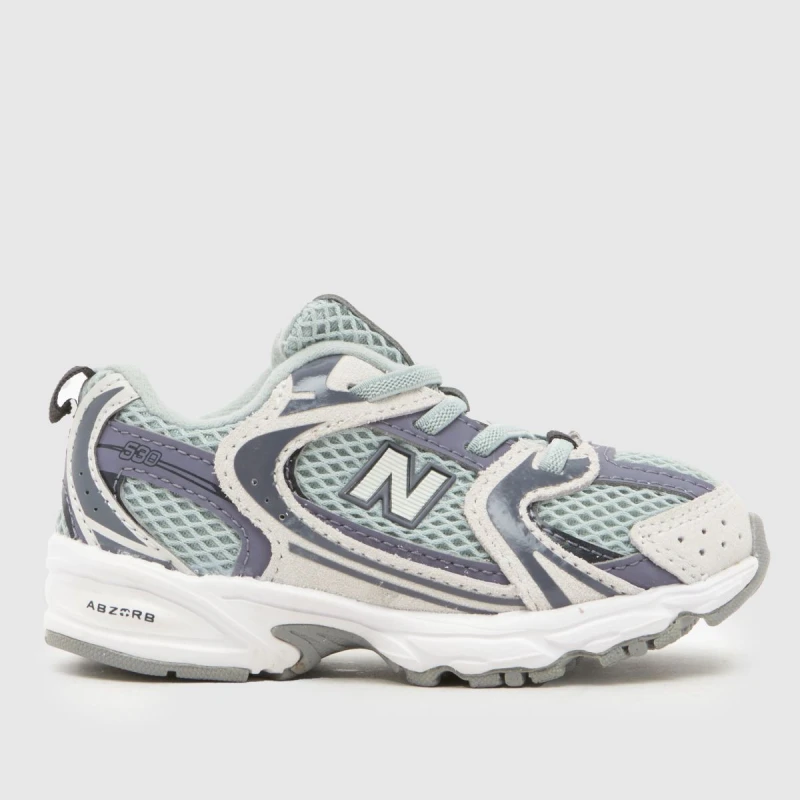 Image of New Balance Grey 530 Boys Toddler Trainers Grey UK 8 (EU 25½)
