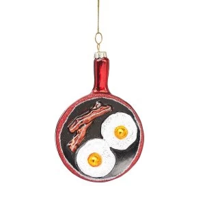 Image of Sass & Belle Christmas Fry Up Shaped Bauble