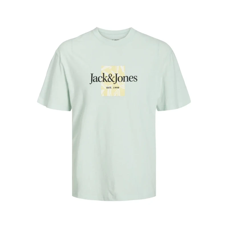 Image of jack & jones T-Shirt Jack & Jones Lafayette Branding Bleu Male L