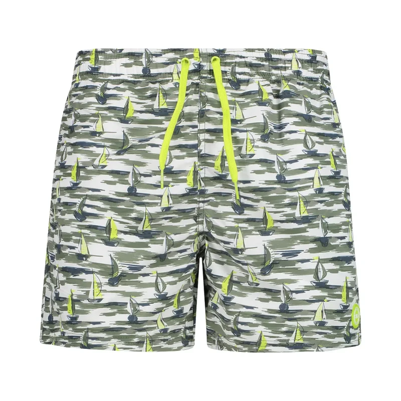 Image of Nautical print swim shorts CMP Bleu Male 2XL