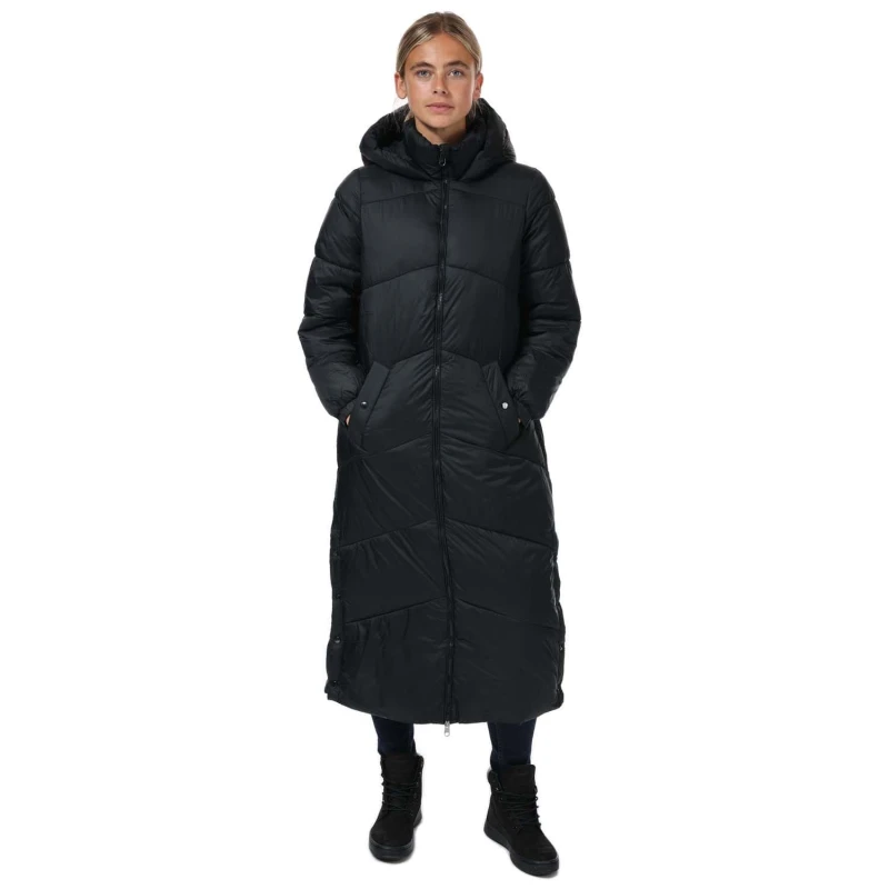 Image of Vero Moda Uppsala Long Padded Coat - Black 8