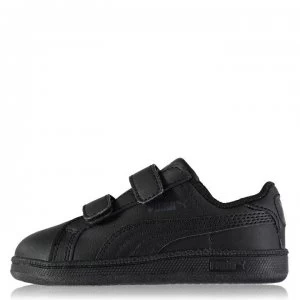 Image of Puma Smash Suede Fun Court Trainers Infant Boys - Black