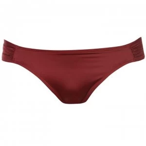 Image of Dorina Jamaica Ruched Bikini Briefs Womens - RED E11