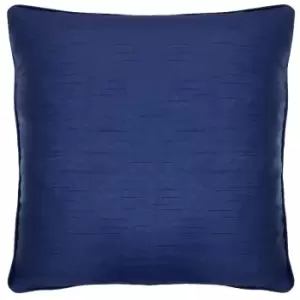 Image of Fiji Faux Silk Cushion Royal Blue, Royal Blue / 43 x 43cm / Polyester Filled