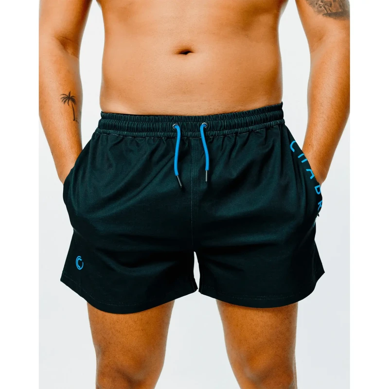 Image of Two-tone swim shorts Chabrand Noir Male XS