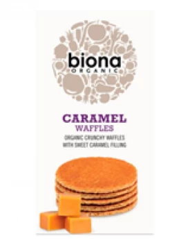 Image of Biona Organic Caramel Waffles - 175g