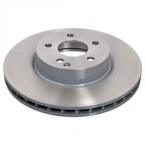 Image of Pair of Brake Discs 30598 by Febi Bilstein Front Axle