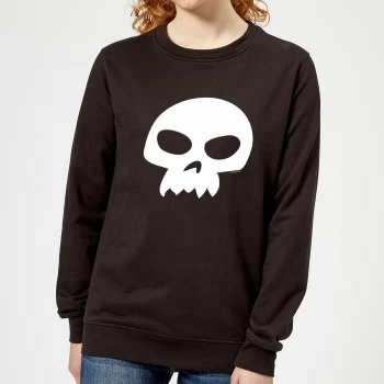Image of Toy Story Sid's Skull Womens Sweatshirt - Black - M