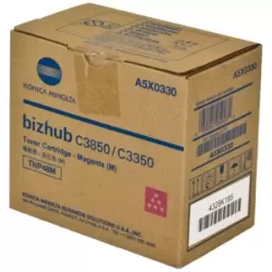 Image of Original Konica Minolta TNP49M Magenta Toner Cartridge