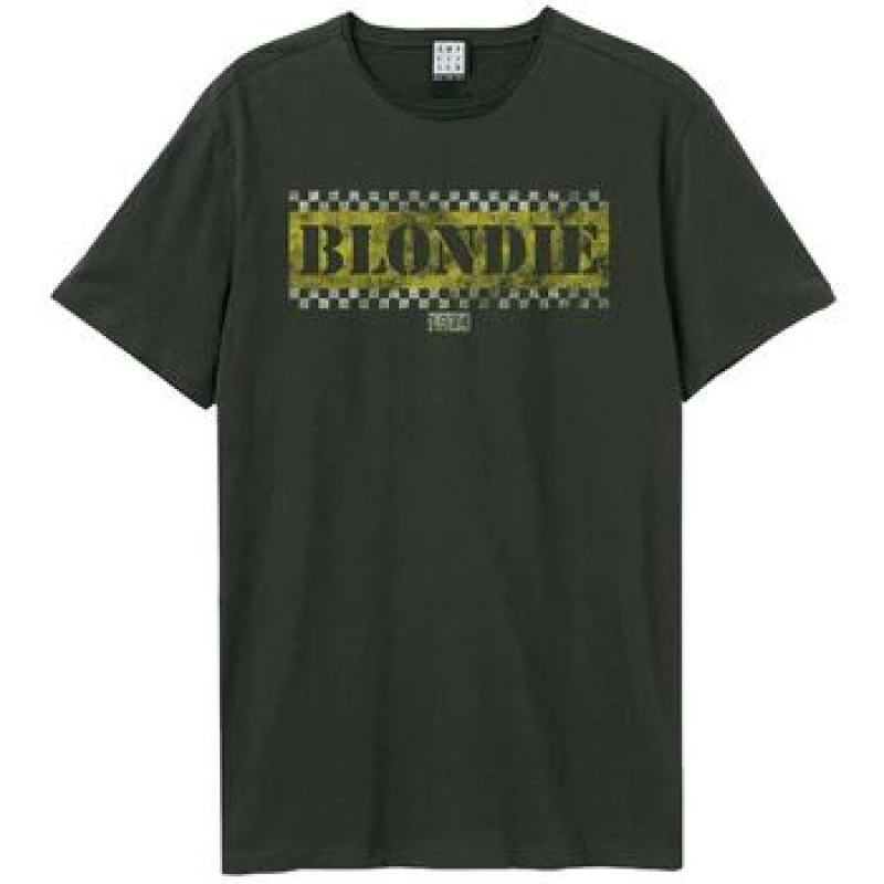 Image of Amplified Amplified Men NYC Taxi Blondie T-Shirt in Charcoal Size: X-Small Charcoal XS Male 5063377359367