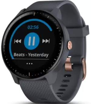 Image of Garmin Vivoactive 3 Music Powder Blue/Rose gold Smartwatch